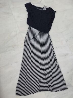 Anthropologie (Bordeaux Los Angeles) Striped Maxi Dress Excellent Condition!!